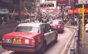 中国語　タクシー